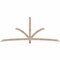 Ekena Millwork Davenport Smooth Timber Gable Bracket, Douglas Fir, 108"W x 45"H x 3 1/2"D x 3 1/2"F, 10/12 Pitch GBW108X45X0404DAV00SDF - alternate 1